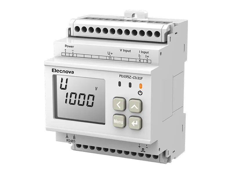 PD195Z-CD31F DC DIN-rail Mounted Energy Meter for EV Charger