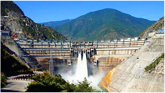Lancang River Xiaowan Hydropower Station