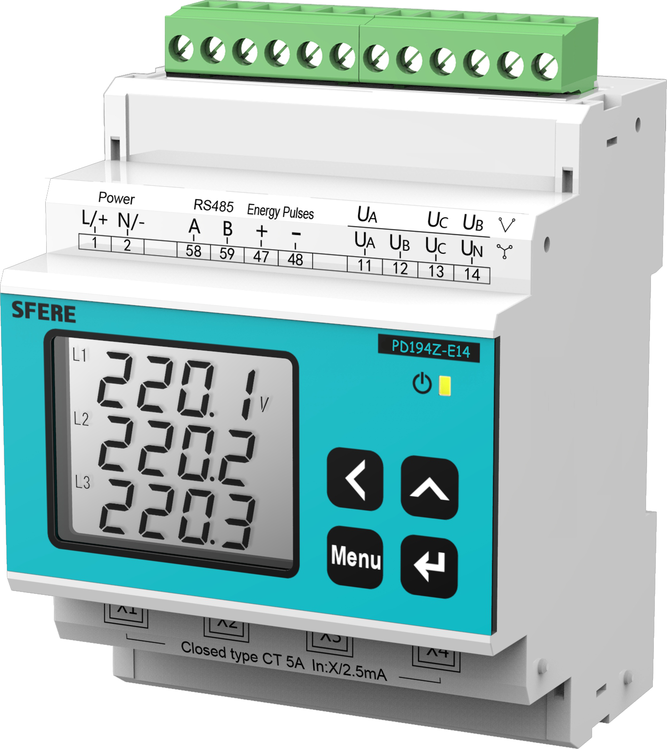 PD194Z-E series multi-circuit power meter